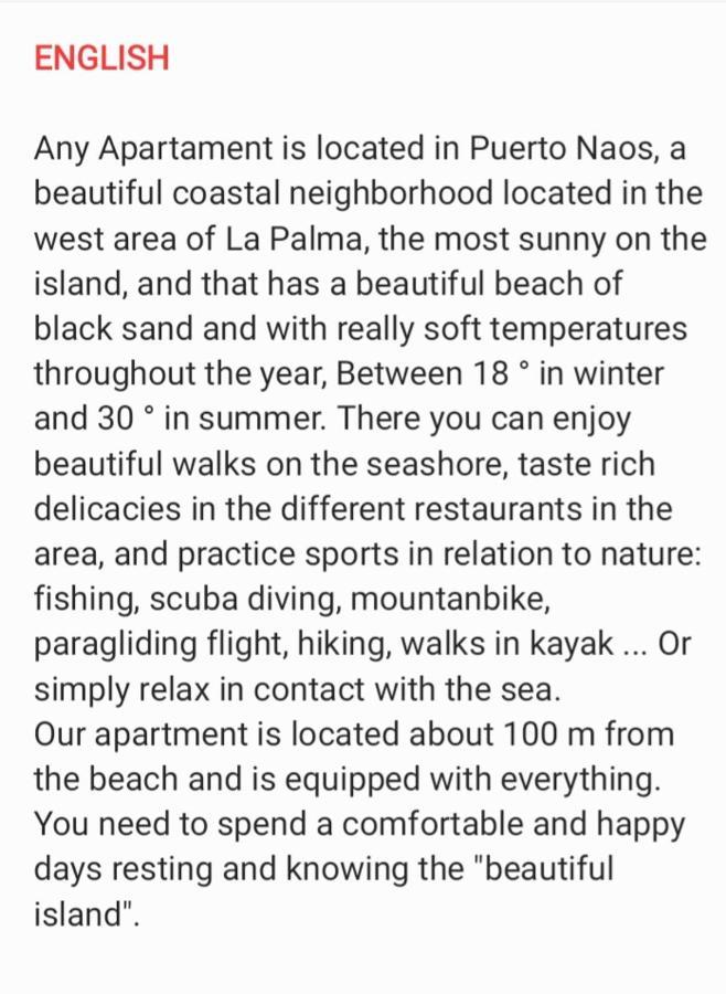 Apartamento Any Puerto De Naos Екстериор снимка